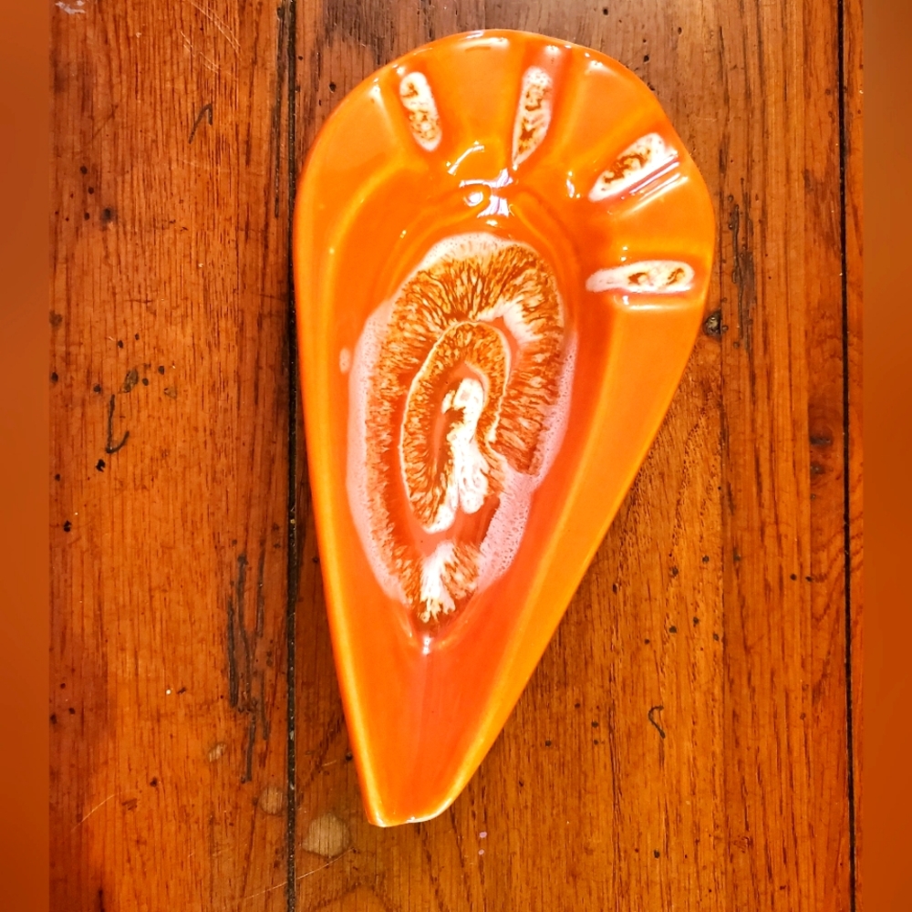 Vintage California pottery ashtray